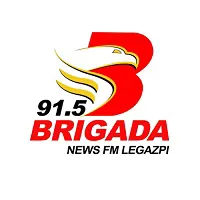 Logo 91.5 Brigada News FM Legazpi