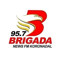 Logo 95.7 Brigada News FM Koronadal